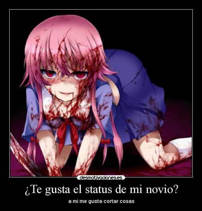 ¿Te gusta el status de mi novio? -