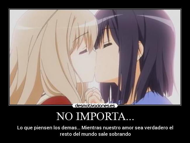 NO IMPORTA... -