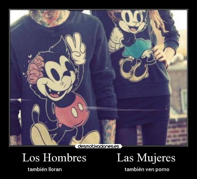 Los Hombres          Las Mujeres - 