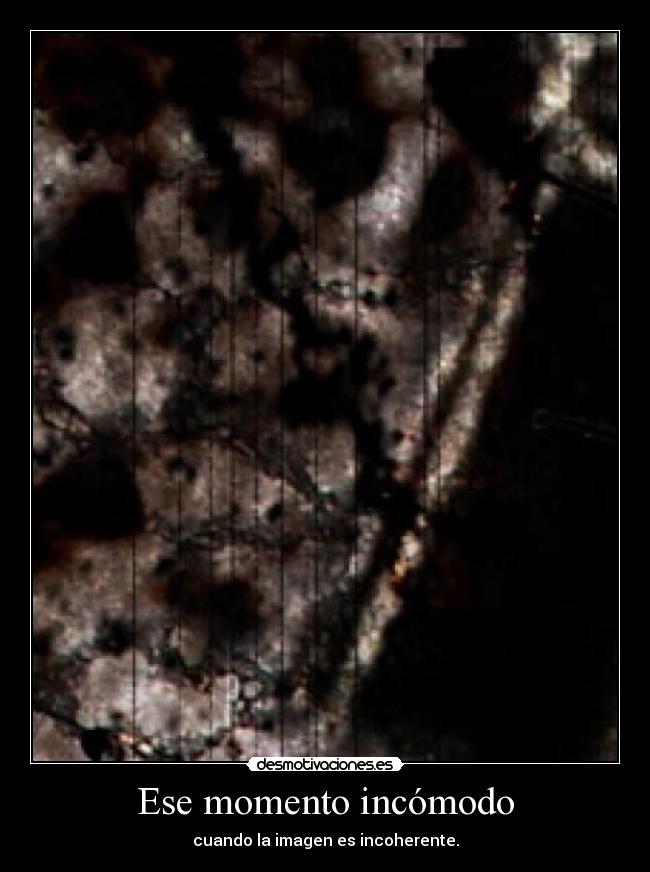 Ese momento incómodo - 