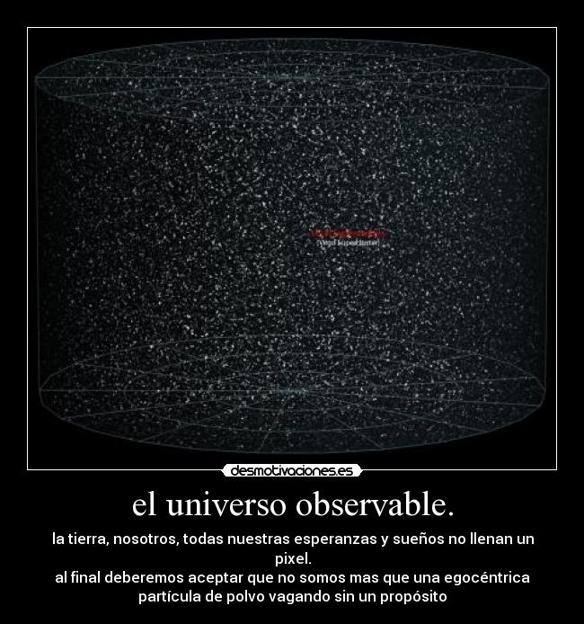 el universo observable. -