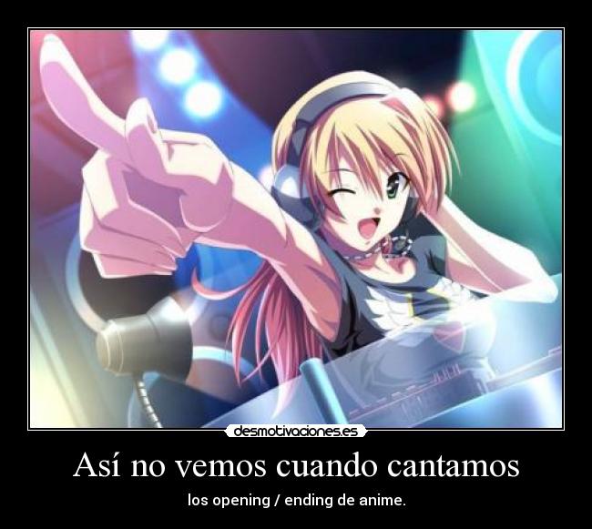 Así no vemos cuando cantamos - 