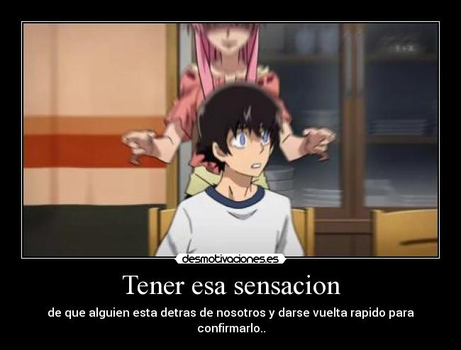 Tener esa sensacion - 