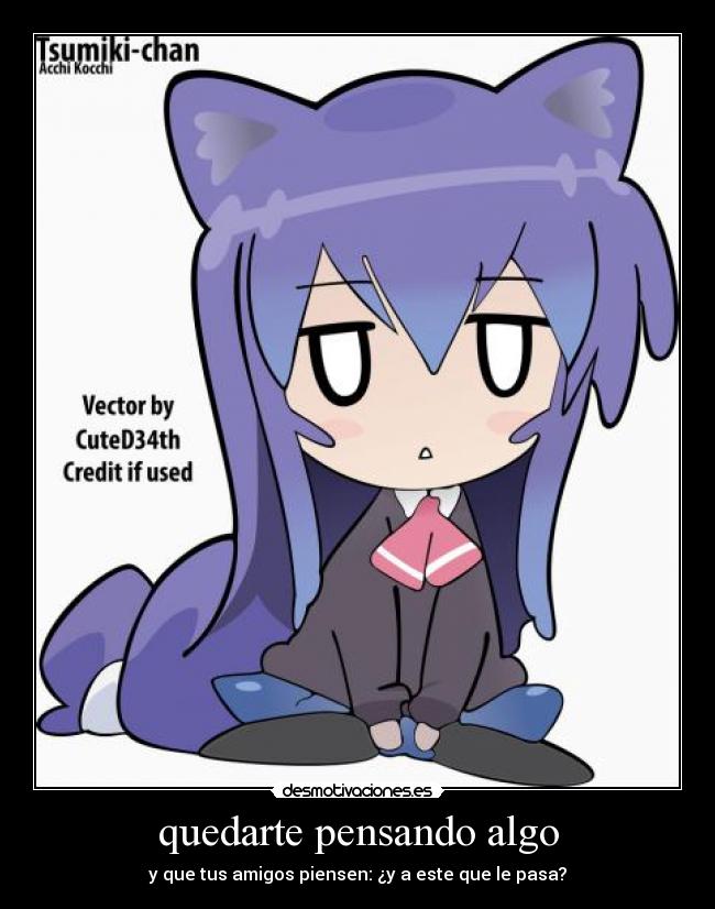 quedarte pensando algo - 