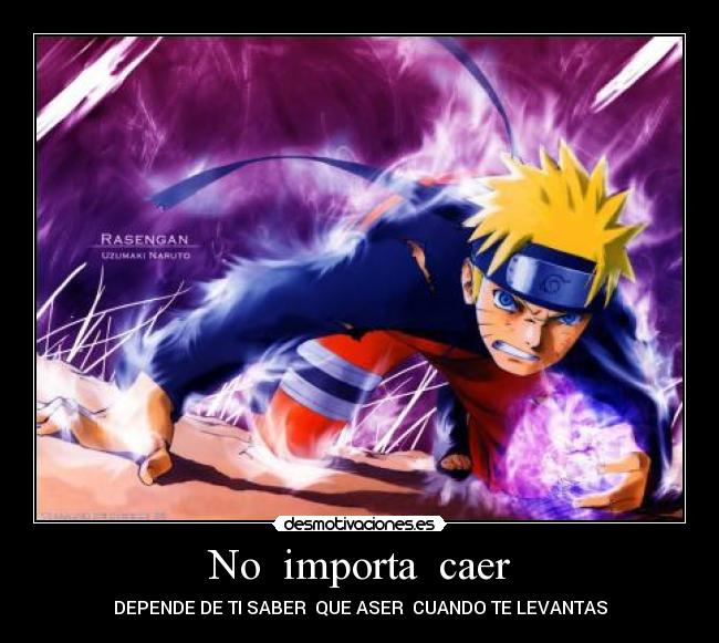 No  importa  caer - 