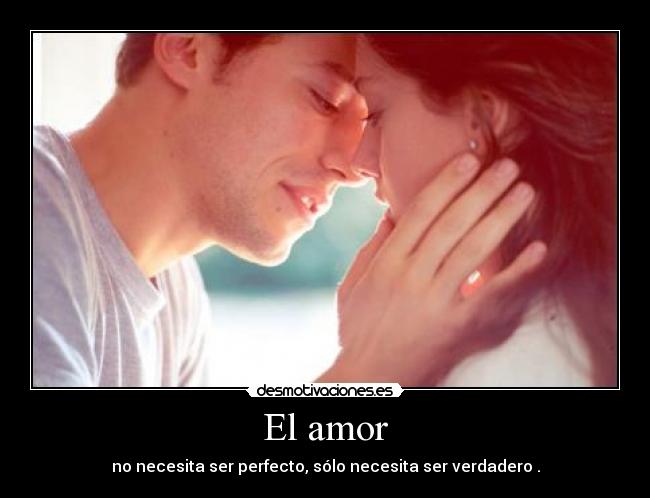 El amor -