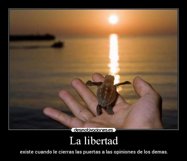 La libertad -