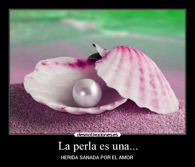 carteles perla herida sanada amor desmotivaciones