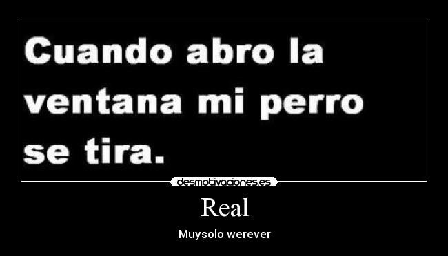 Real - Muysolo werever
