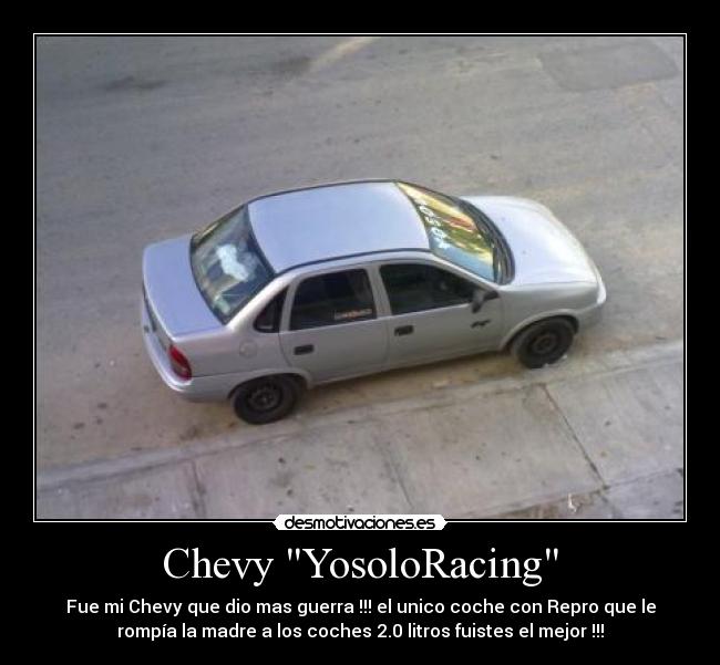 carteles chevy monza 2000 desmotivaciones