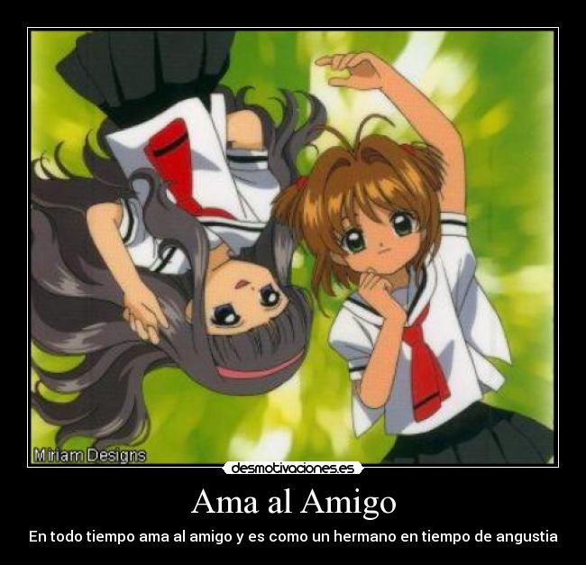 Ama al Amigo - En todo tiempo ama al amigo y es como un hermano en tiempo de angustia