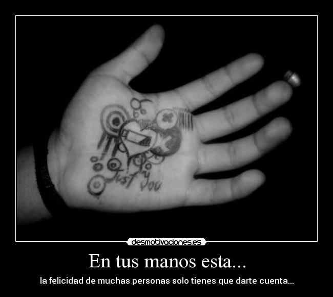 En tus manos esta... - 