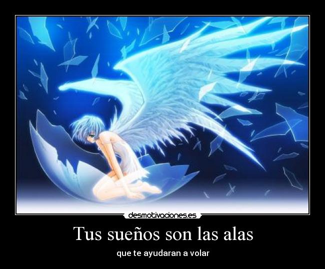 Tus sueños son las alas -