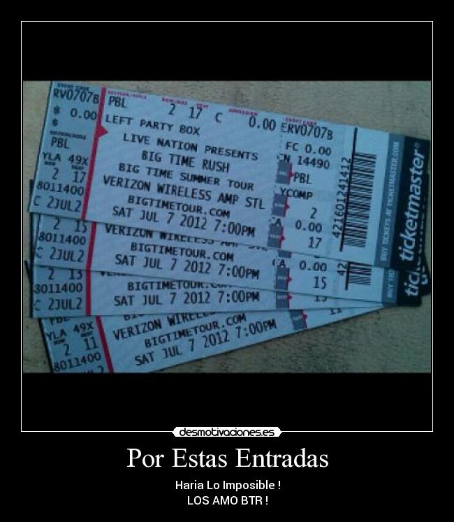Por Estas Entradas - 