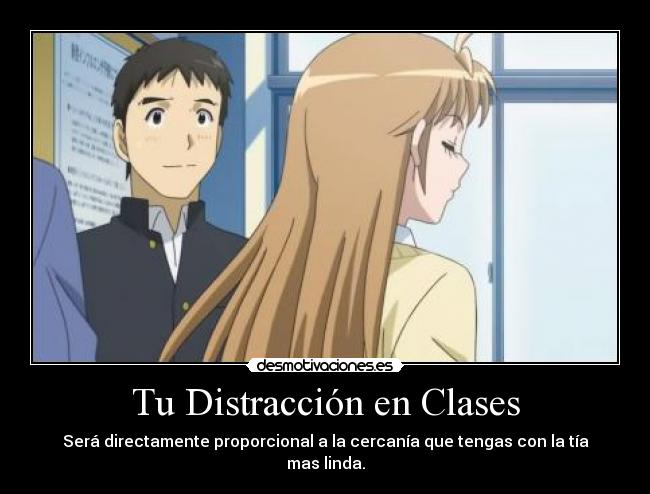 carteles distraccion clases desmotivaciones