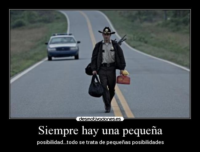 Siempre hay una pequeña -