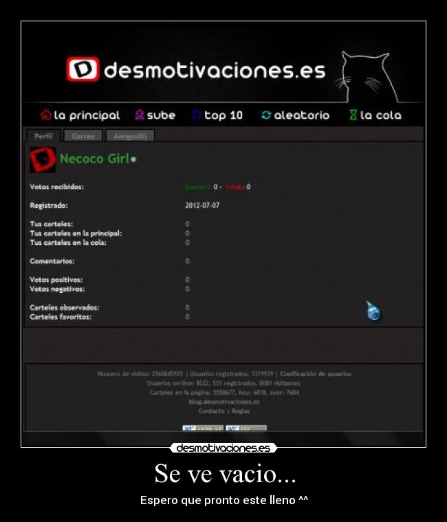 carteles primer cartel desmotivaciones encantada conoceros necoco girl desmotivaciones