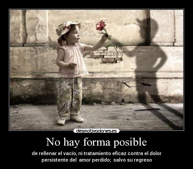 No hay forma posible -
