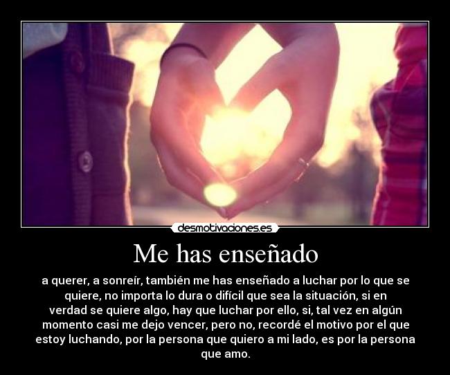 Me has enseñado - 