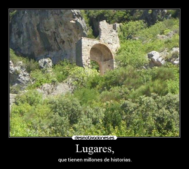 Lugares, - 