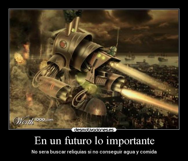 En un futuro lo importante -