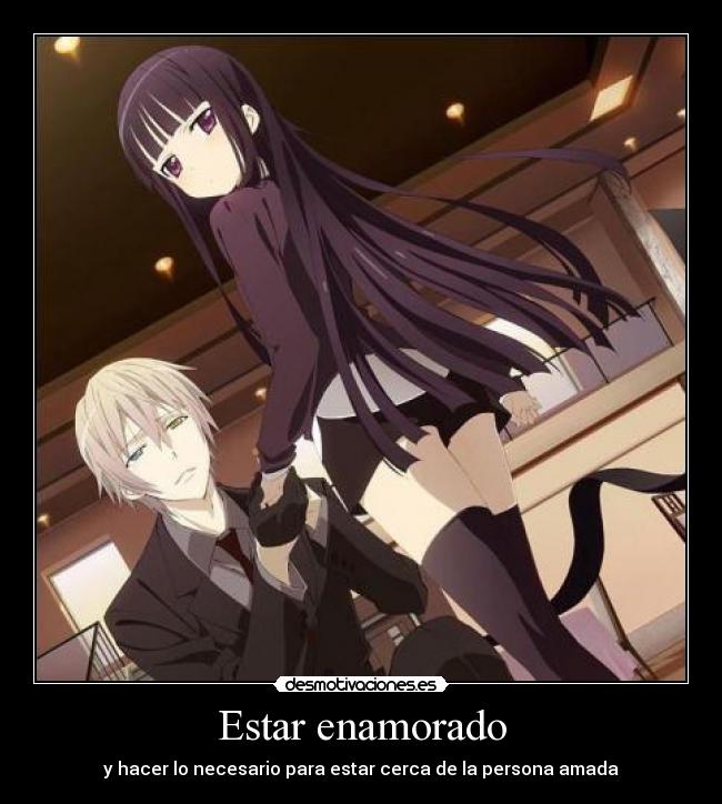 Estar enamorado - y hacer lo necesario para estar cerca de la persona amada