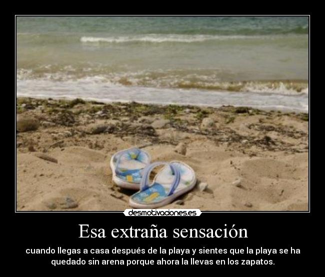 Esa extraña sensación - 