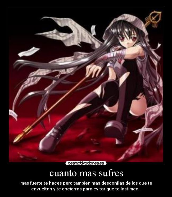 cuanto mas sufres - 