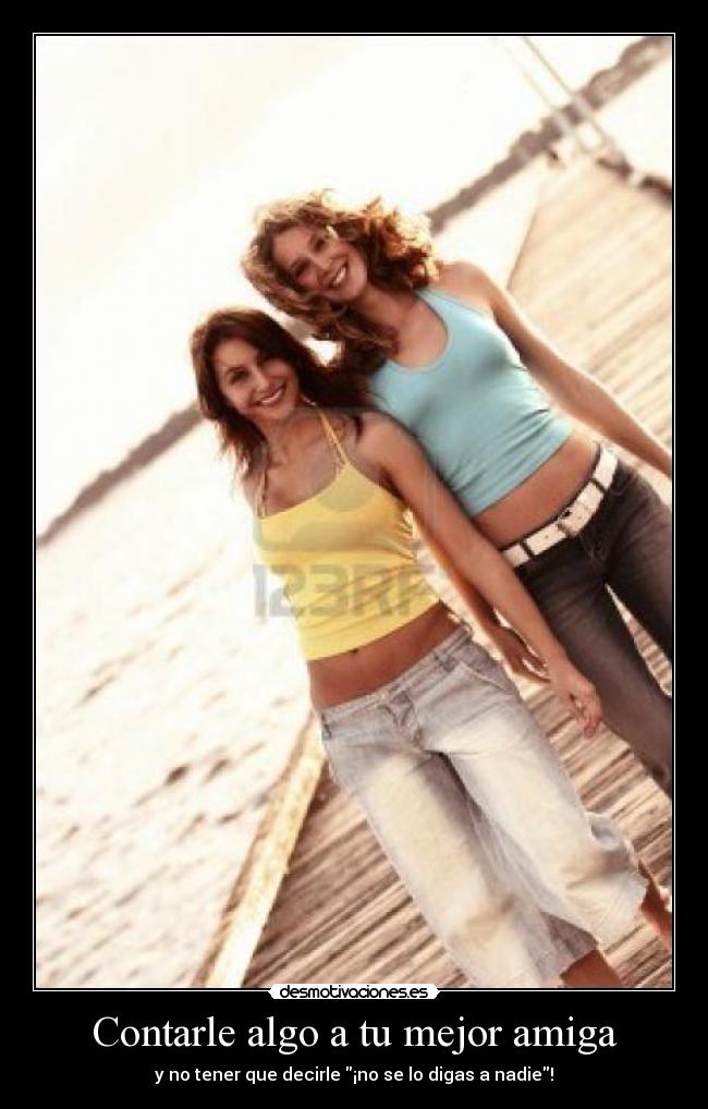 carteles amigas desmotivaciones