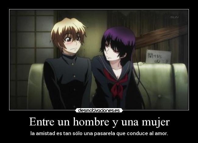 carteles mujer anime desmotivaciones