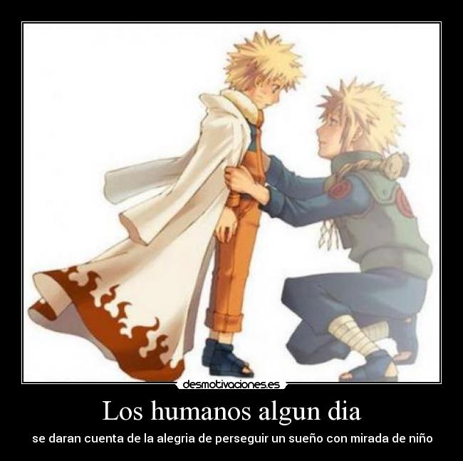 carteles naruto minato hokage sueno desmotivaciones