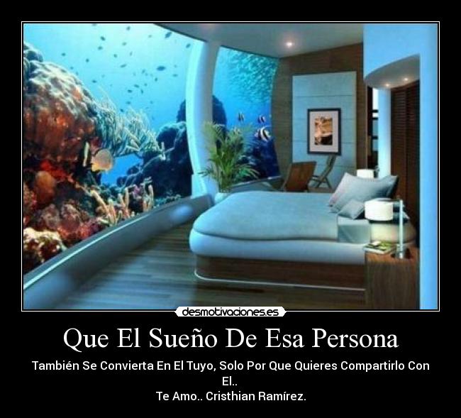 Que El Sueño De Esa Persona -
