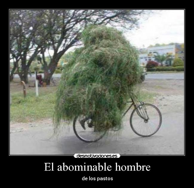 El abominable hombre - de los pastos