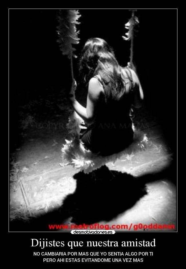 Dijistes que nuestra amistad - 