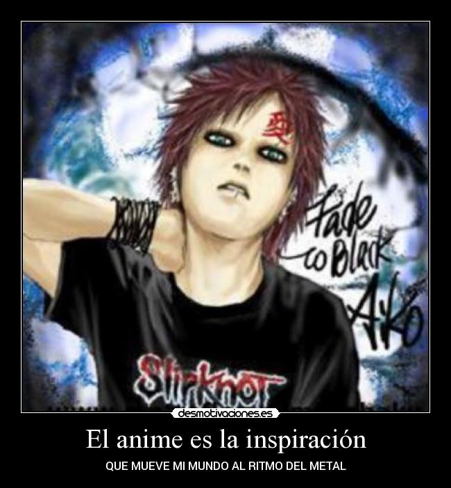 El anime es la inspiración -