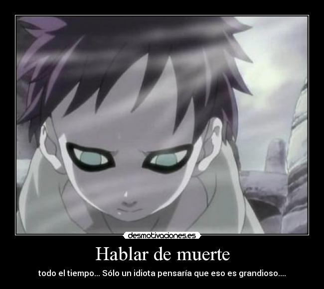Hablar de muerte -