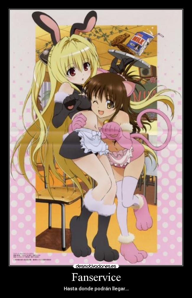 Fanservice - Hasta donde podrán llegar...