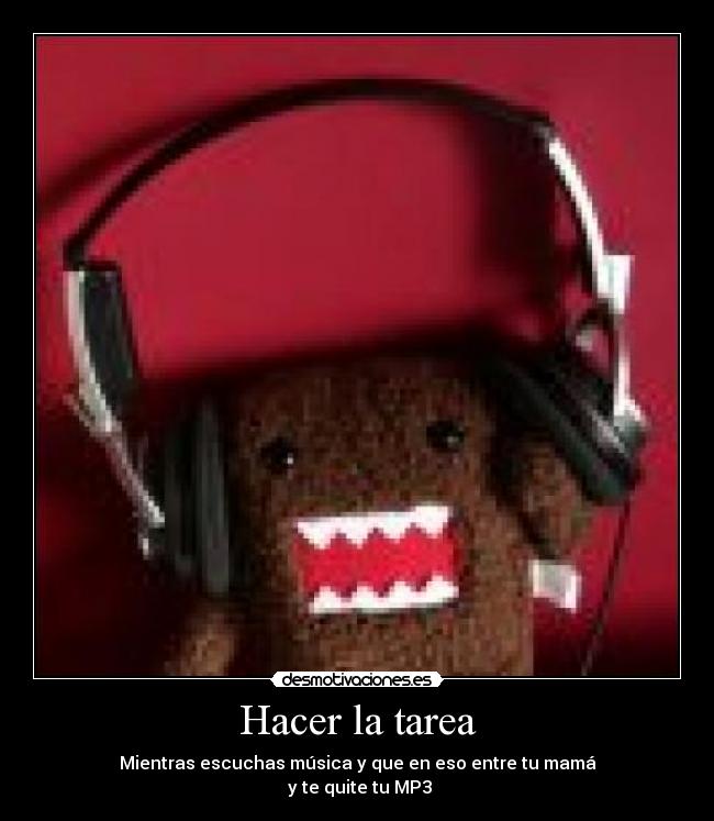 carteles mp3 desmotivaciones