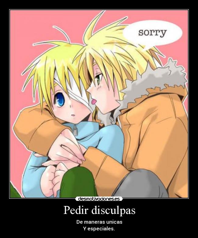 Pedir disculpas - 