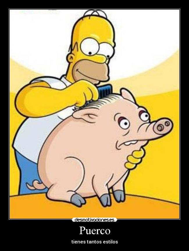 Puerco - tienes tantos estilos