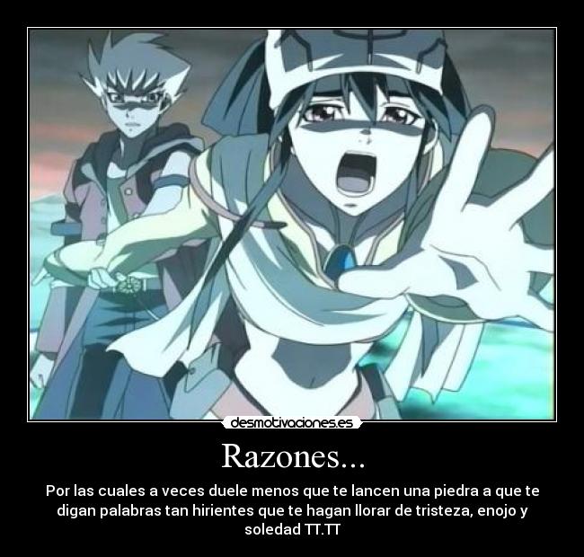 Razones... -