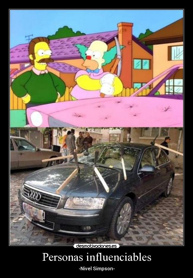 carteles simpsons desmotivaciones