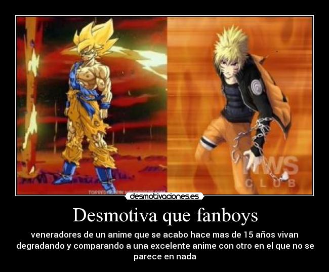 Desmotiva que fanboys -