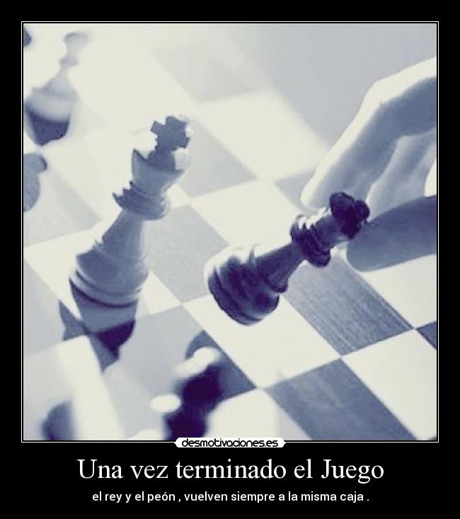 Una vez terminado el Juego - 