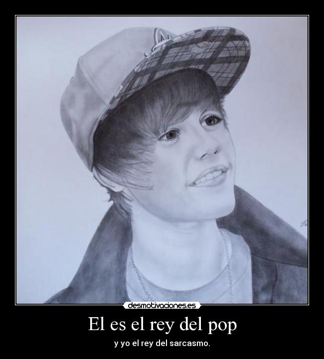 El es el rey del pop -