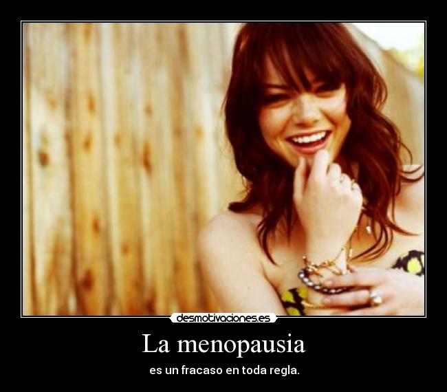 La menopausia -