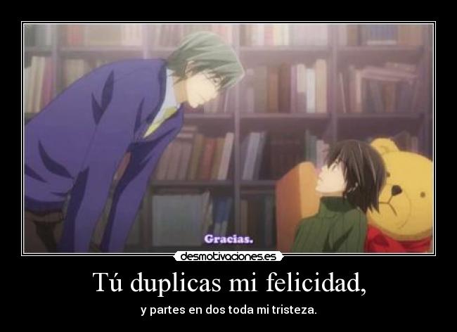 carteles felicidad junjou romantica desmotivaciones