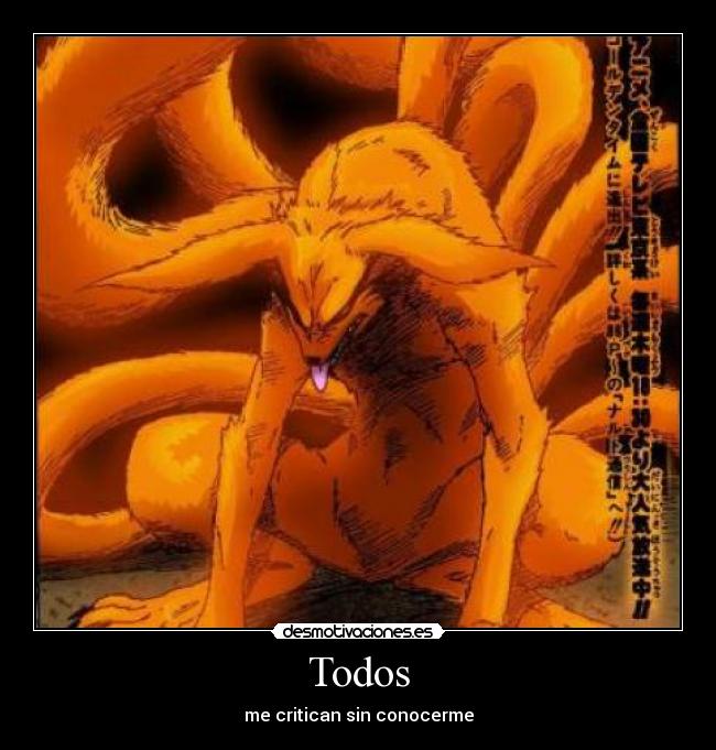 Todos - me critican sin conocerme