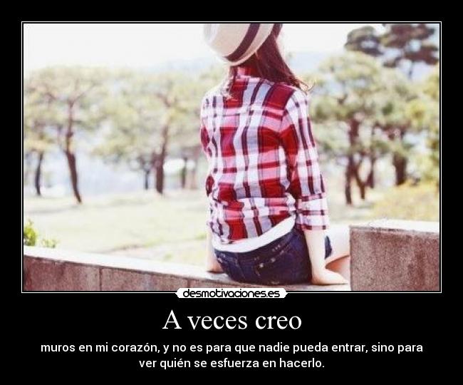 A veces creo - 