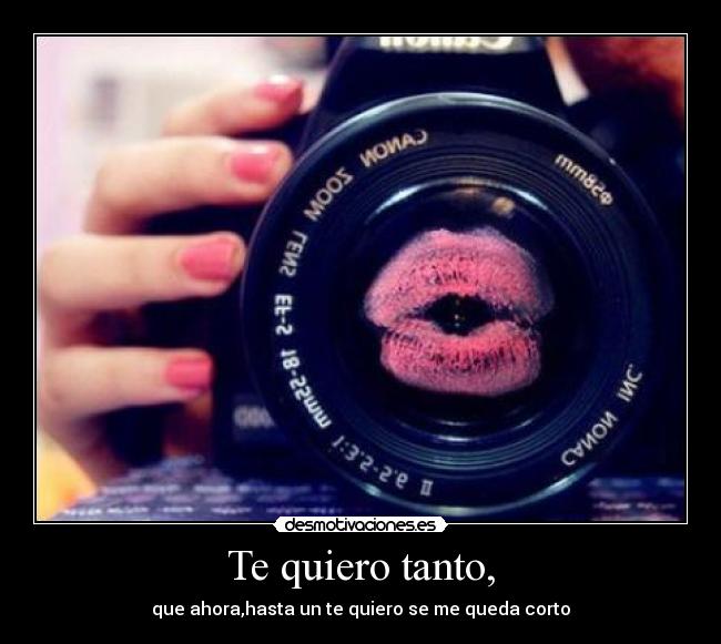 Te quiero tanto, Desmotivaciones Te quiero tanto, Desmotivaciones